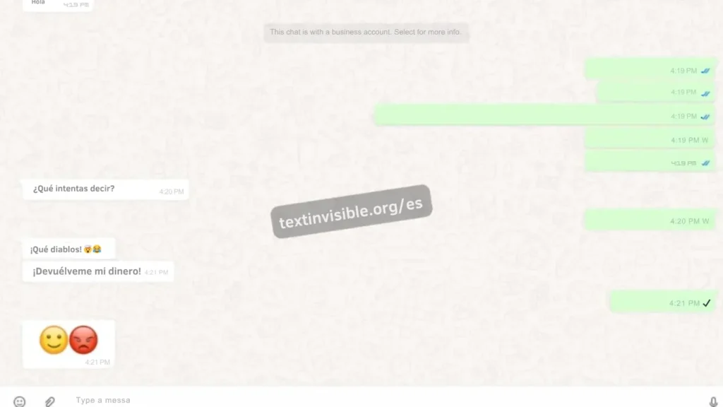 Cómo utilizar Texto invisibles